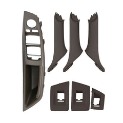 Car Standard Version Inside Doors Handle Pull Trim Cover 5141 7225 873 for BMW F10 F18, Left Driving, Standard Version (Black), Standard Version (Dark Coffee), Standard Version (Beige White), Standard Version (Grey), Standard Version (Beige)           ...