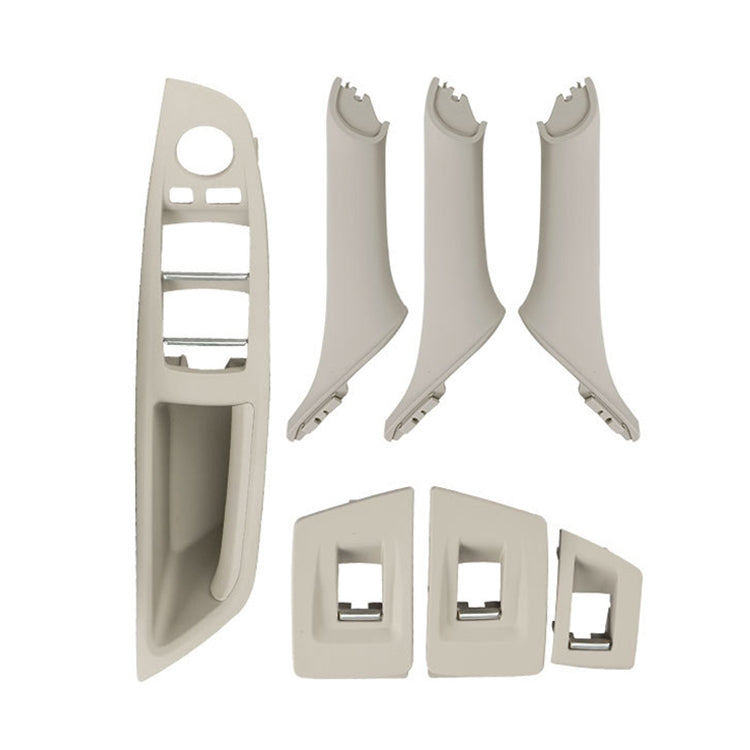 Car Standard Version Inside Doors Handle Pull Trim Cover 5141 7225 873 for BMW F10 F18, Left Driving, Standard Version (Black), Standard Version (Dark Coffee), Standard Version (Beige White), Standard Version (Grey), Standard Version (Beige)           ...