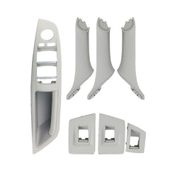 Car Standard Version Inside Doors Handle Pull Trim Cover 5141 7225 873 for BMW F10 F18, Left Driving, Standard Version (Black), Standard Version (Dark Coffee), Standard Version (Beige White), Standard Version (Grey), Standard Version (Beige)           ...