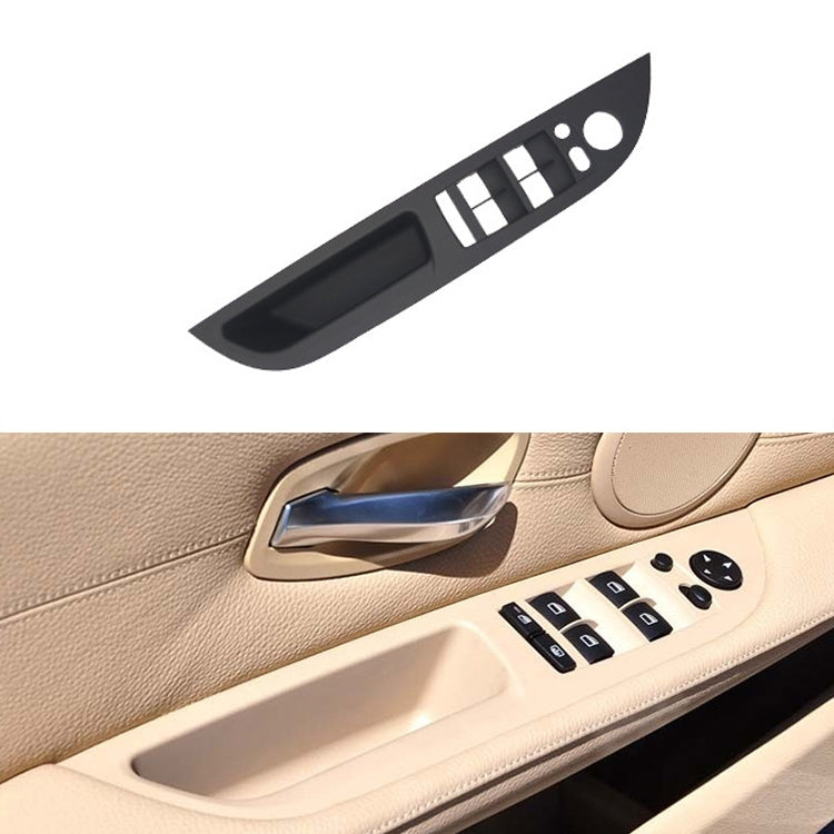 Car Left Front Door Window Lift Switch Trim Panel 51416983705 for BMW E60 2008-2010, Left Driving High Configuration Version, High Configuration Version
