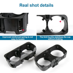 Car Water Cup Holder 2216801991 for Mercedes-Benz S-Class W221 2009-2013, Left Driving, W221 2009-2013