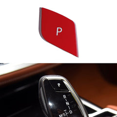 Car Gear Lever Auto Parking Button Letter P Cap for BMW G Chassis Series, Left Driving, For BMW G Chassis Series (Blue), For BMW G Chassis Series (Red), For BMW G Chassis Series (Black)