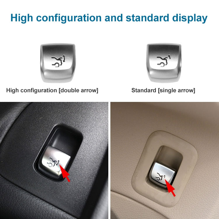 Car Trunk Switch Button for Mercedes-Benz W205 2015-, Left Driving Standard Version, Standard Version