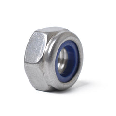 60 PCS Car 304 Stainless Steel Lock Nuts Nylon Insert Locknut Kit M3-M10, 60 PCS