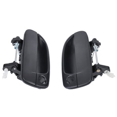 4 PCS Car Front Rear Left Right Outside Door Handles 82660-25000FR / 82650-25000FL / 83660-25000RR / 83650-25000RL for Hyundai Accent , A1797