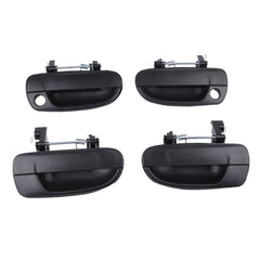 4 PCS Car Front Rear Left Right Outside Door Handles 82660-25000FR / 82650-25000FL / 83660-25000RR / 83650-25000RL for Hyundai Accent , A1797
