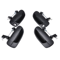 4 PCS Car Front Rear Left Right Outside Door Handles 82660-25000FR / 82650-25000FL / 83660-25000RR / 83650-25000RL for Hyundai Accent , A1797