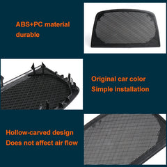 Car Dashboard Speaker Cover for BMW X5 / X6, Left Driving, Dashboard Speaker Cover