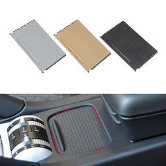 Car Center Console Water Cup Holder Cover Trim for Porsche Cayenne 2003-2010, Left Driving, Left Hand Drive