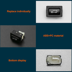 Car Trunk Switch Button for BMW F30, Left Driving, For BMW F30