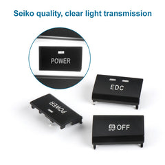 Car No. 1 Center Console Switch Button for BMW 3 Series M3 2005-2012, Left Driving, No. 1