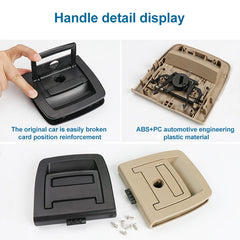 Car Rear Trunk Mat Carpet Handle with Hole 51479120283 for BMW X5 / X6 2006-2013, Left Driving, with Hole For BMW X5 (Black), with Hole For BMW X5 (Beige)
