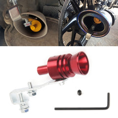 Universal Aluminum Turbo Sound Exhaust Muffler Pipe Whistle Car / Motorcycle Simulator Whistler, Size: L, Outside Diameter: 30mm, Size: L (Red), Size: L (Silver), Size: L (Black), Size: L (Gold), Size: L (Blue)
