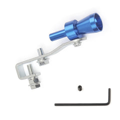 Universal Aluminum Turbo Sound Exhaust Muffler Pipe Whistle Car / Motorcycle Simulator Whistler, Size: S, Outside Diameter: 20mm, Size: S (Blue), Size: S (Red), Size: S (Silver), Size: S (Black), Size: S (Gold)
