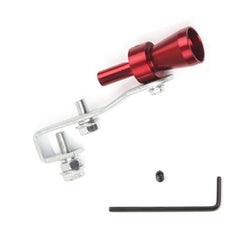 Universal Aluminum Turbo Sound Exhaust Muffler Pipe Whistle Car / Motorcycle Simulator Whistler, Size: S, Outside Diameter: 20mm, Size: S (Red), Size: S (Silver), Size: S (Black), Size: S (Gold), Size: S (Blue)