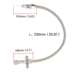 Car Flexible Stainless Transmission Gearbox Oil Dipstick 530mm Oil Measuring Rod for Chevrolet, For Chevrolet(Silver), For Chevrolet(Red), For Chevrolet(Blue), For Chevrolet(Black)