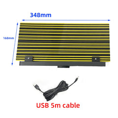 68LEDs Paintless Dent Repair Removal Tool Checking Reflector Line Stripe Light Detection Board, Stripe Light