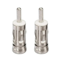 10pcs Car Vehicles Radio Stereo Aerial Antenna Mast Male Adapter DIN Connector Plug, DIN Connector Plug