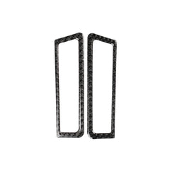 2 PCS Car Carbon Fiber A Column Air Outlet Frame Decorative Sticker for Infiniti Q50 / Q60 2014-2020, A Column Air Outlet Frame
