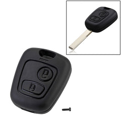 2 PCS Car 307 Mouth Remote Control Key Case Cover for PSA Peugeot Citroen, For PSA Peugeot Citroen