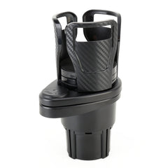 Multi-functional Car Auto Universal Carbon Fiber Texture Cup Holder Drink Holder, Carbon Fiber Texture