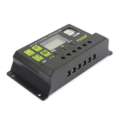 FOXSUR 20A Solar Charge Controller 12V / 24V Automatic Identification Controller, 20A