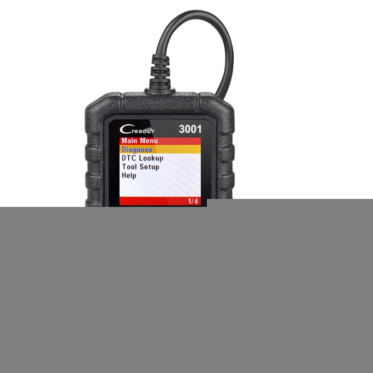 Launch Creader CR3001 Car Color Screen Code Reader OBD2 Fault Detector Diagnostic Tool, Launch Creader CR3001