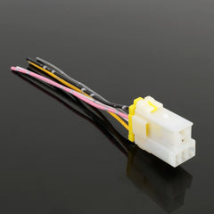 10 PCS 5 PIN Relay Holder Base with Wire, 5 PIN