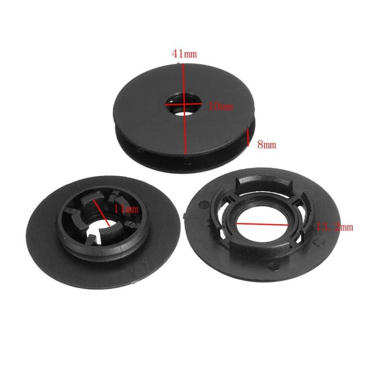 10 Sets Car Carpet Mat Clips Floor Holders Fixing Grips Clamps 3D08645214PK / 3D0864523B41 for Volkswagen / Skoda / Audi, 3D0864523B41