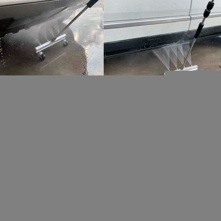 Car Body Chassis Car High Pressure Washing Machine Car Bottom Water Washing Machine 4 Nozzle Cleaner, without Extension Rod