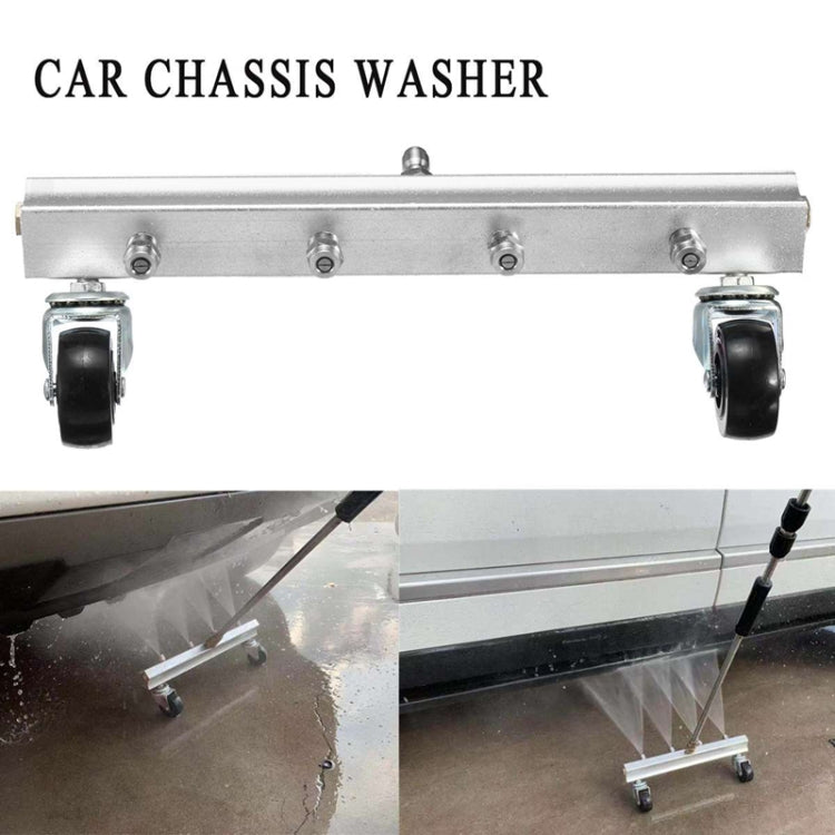 Car Body Chassis Car High Pressure Washing Machine Car Bottom Water Washing Machine 4 Nozzle Cleaner, without Extension Rod