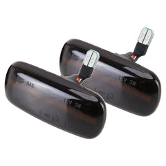 2 PCS DC12V / 3W Car LED Dynamic Blinker Side Lights Flowing Water Turn Signal Light for Audi, Yellow Light, For Audi