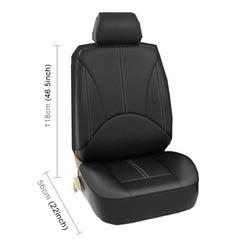 4 in 1 Universal PU Leather Four Seasons Anti-Slippery Front Seat Cover Cushion Mat Set for 2 Seat Car, For 2 Seat Car