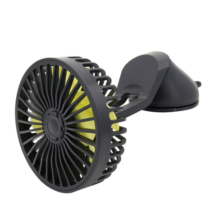 F402 Portable Car Center Console Sucker Electric Cooling Fan with Aromatherapy, F402