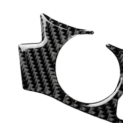 4 in 1 Car Carbon Fiber Steering Wheel Button Decorative Sticker for Lexus IS250 NX200 200t 300h, Left and Right Drive Universal, For Lexus IS250 NX200 200t 300h(B)