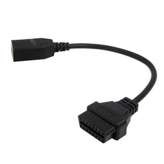 Car 3 Pin to 16 Pin OBD Cable for Honda, Cable Length: 40cm, 3 Pin to 16 Pin OBD Cable