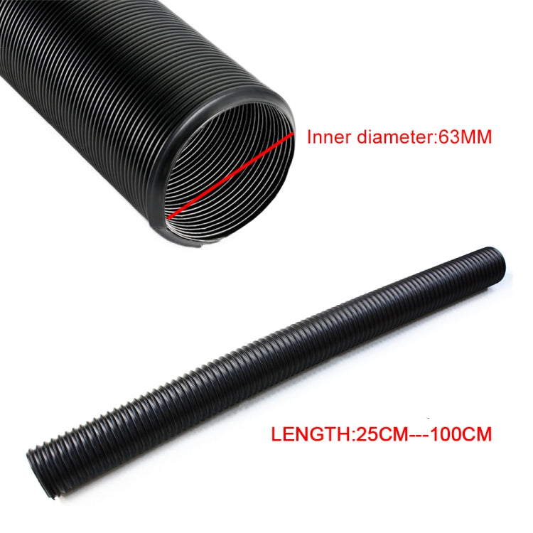 63mm / 2.5 inch Car Universal Tube Intake Telescopic Tube Injection Intake System Pipe, 63mm