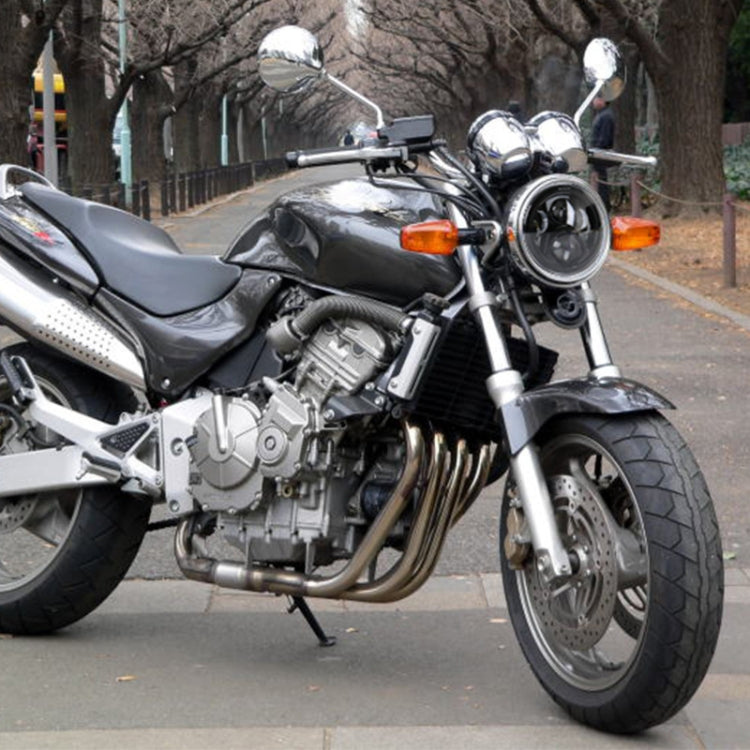 7 inch Round LED Motorcycle Headlight Modified Spotlight for Honda, For Honda Silver, For Honda