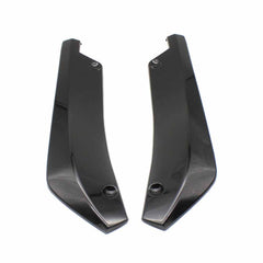 XH-6134 Black Car Universal Modified Rear Spoiler Anti-collision Protector Bar Strip Guard Sticker, Black