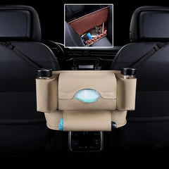 Car Front Seat Hanging Bag Paper Towel / Water Cup Storage Bag, Paper Towel / Water Cup (Beige), Paper Towel / Water Cup (Red), Paper Towel / Water Cup (Wine Red), Paper Towel / Water Cup (Brown), Paper Towel / Water Cup (Black), Paper Towel / Water Cup