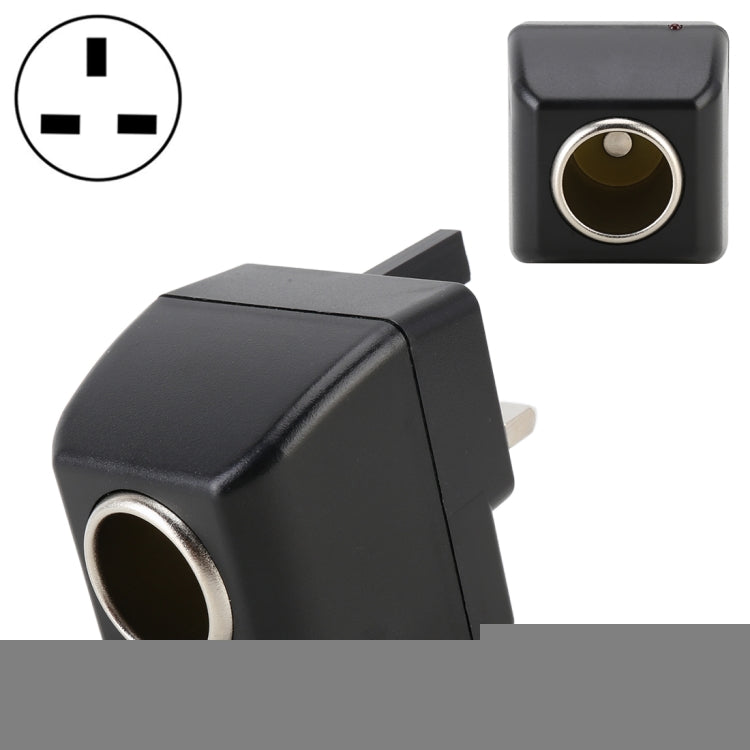 Vehicle Cigarette Lighter Socket Adapter Charger Switch UK Plug, UK Plug