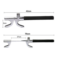Car Adjustable Telescopic U Shape Steering Wheel Lock Anti-theft, without Safety Hammer