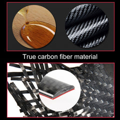 Car Carbon Fiber Door Panel Decorative Sticker for Volkswagen Tiguan L 2019-2021, Door Panel