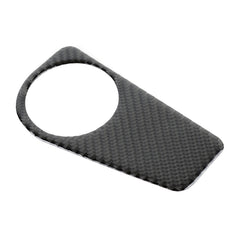 Car Carbon Fiber Headlight Switch Panel Decorative Sticker for Volkswagen Tiguan L 2019-2021, Low Configuration, Headlight Switch, Low Configuration