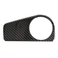Car Carbon Fiber Headlight Switch Panel Decorative Sticker for Volkswagen Tiguan L 2019-2021, Low Configuration, Headlight Switch, Low Configuration