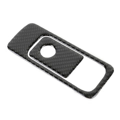 Car Carbon Fiber Front Passenger Seat Storage Handle Decorative Sticker for Volkswagen Tiguan L 2019-2021, Front Passenger Seat Storage Handle