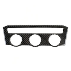 Car Carbon Fiber Air Conditioning Panel Decorative Sticker for Volkswagen Tiguan L 2019-2021, Low Configuration, Air Conditioning Panel, Low Configuration
