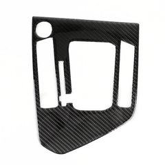 Car Carbon Fiber Gear Shift Panel Decorative Sticker for Volkswagen Tiguan L 2019-2021, Gear Shift Panel