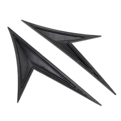 Modified Fender Side Wing Sticker Blade Side Shark Gill Car Body Decorative Sticker for Honda 10th Generation Civic, Carbon Fiber, Carbon Fiber
