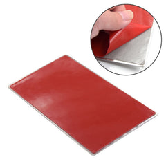 Portable Car Sunshade Makeup Mirror Stainless Steel Vanity Mirror, Size: 110 x 65mm, 110 x 65mm